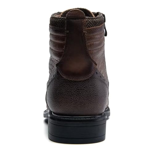 Image of Arkbird Mens Chelsea Boots, Stylish and Comfort Leather Chukka Ankle Boots with Zipper
