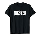 design sportivo sportivo vintage inkster michigan mi maglietta