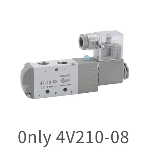 Électrovanne pneumatique 4V210-08 AC220V distributeur air comprimé 5 ports G1/4
