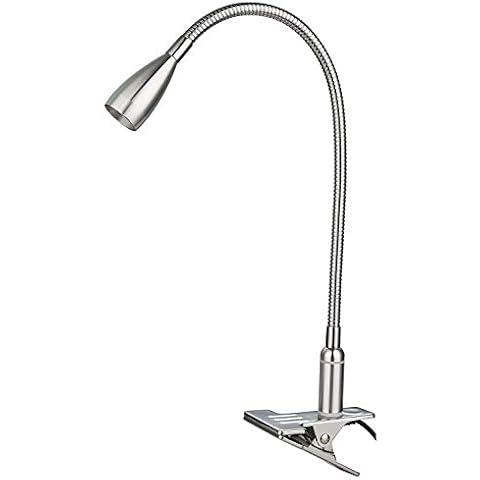 Meanyee 3W berührungsempfindlich stufenlos dimmbare flexible Schwanenhals Clip Cover