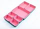 Ruimou Schreibtisch-Schubladen-Organizer, Filz-Schubladen-Organizer, Aufbewahrungsbehälter für Make-up, Schmuck, Utensilien im Schlafzimmer, Kommode, Büro und Küche (7 Stück/Set) (Hot Pink + Blau)