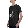 Shirt Singer Men's Premium Cotton Basic Short Sleeve T-Shirt Black XXL #4
