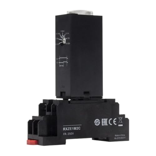 Relais temporisé REXL4TMBD Schneider 24V DC avec embase de fixation - 5