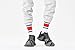 Happy Socks 4-Pack Sneaker Socks, Sneaker, M/L