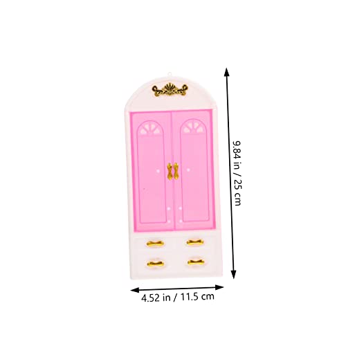 ibasenice 8 Pçs De Madeira Simulada Dupla Decoração Rosa Decoração Simulação De Plástico De Fadas Mi