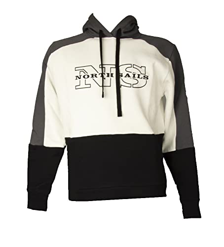 Sweatshirt à Capuche Homme avec Graphique North Sails en Molleton Doux