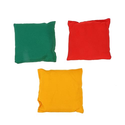 YARNOW 6pcs Juggling Sandbags Outdoor Fun for Throwing Balls for Games for School Garden Play Present Random Color