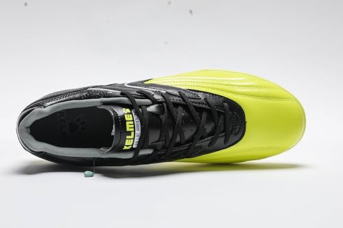 Image of KELME Men's Turf Soccer Cleats - Football Boots Outdoor /Indoor Unisex Adult Sizes - Pro Calfskin Leather Soccer Shoes - TF