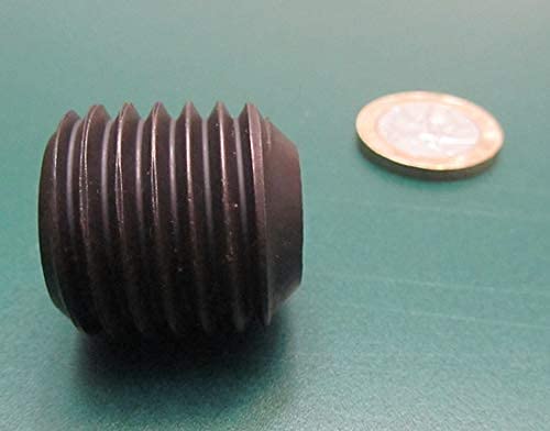 Black Oxide Finish Alloy Steel Cup Point Set Screw 1"-8 x 1.00" Length 3 pcs