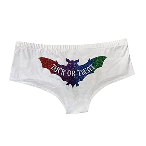 Generisch Halloween mujeres Halloween fluorescente impresión mujeres bragas sexy más tamaño, camuflaje, M | Ya disponible en tu tienda friki favorita! En mundofriki.es!