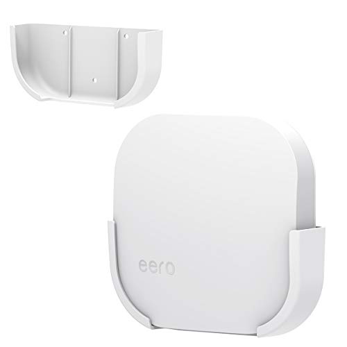 Wall Mount Bracket for Eero, For eero Wifi Wall Mount Holder, Improve Your eero Pro Home WiFi System WiFi Signal,Simple Designed Accessories Bracket Stand by Mrount