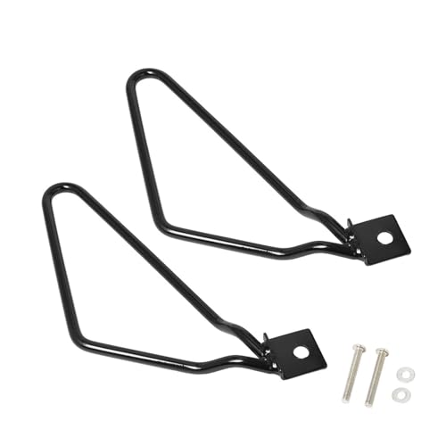 Soporte para alforjas de motocicleta JevLoN compatible con Dyna 883 color negro miniatura 6