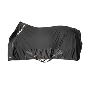 Back on Track Royal Mesh Sheet Deluxe – Equestrian Sport Versatile Lightweight Blanket Stable Sheet with 2 Front T-Buckles Closure