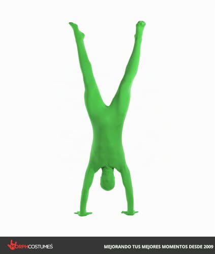 Miniatura 4 de Morphsuits Msgr2 - Traje Disfraz De Segunda Piel , 5 Años, Color Verde