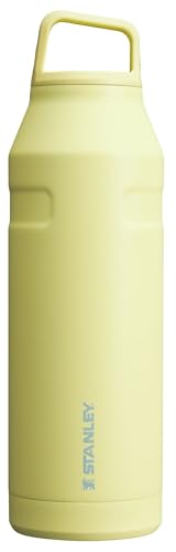 Image of Stanley IceFlow Cap and Carry Water Bottle | Wide Mouth Twist Lid | Lightweight & Leakproof for Travel & Sports | Insulated Stainless Steel | BPA-Free