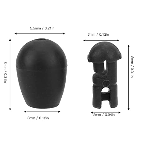 ABS Beads Carp Match Stopper - Accesorio Ligero para Pesca miniatura 5