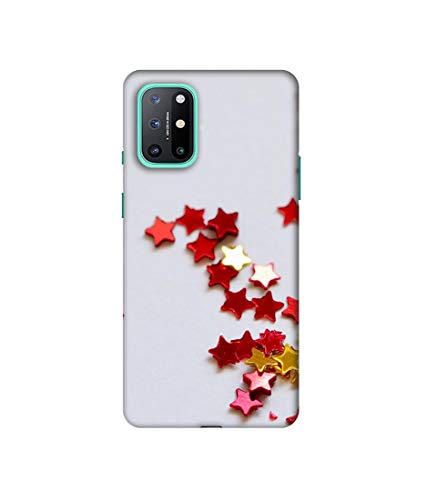 Image of Amazon Brand - Solimo Designer Glittering Stars 3D Printed Hard Back Case Mobile Cover for OnePlus 8T