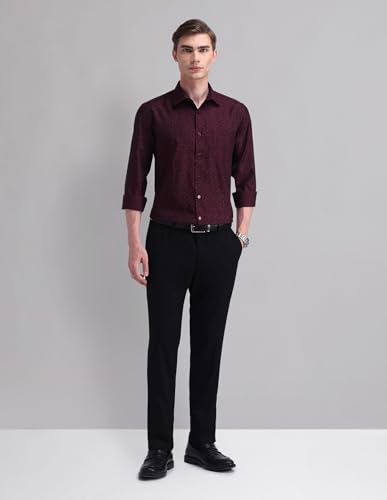 Image of AD by Arvind Slim Fit Corduroy Shirt