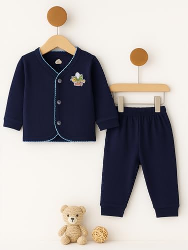 Image of Lux Inferno Combed Cotton Thermal Set for Toddler | Kids Winterwear | Full Sleeve | Pack of 1