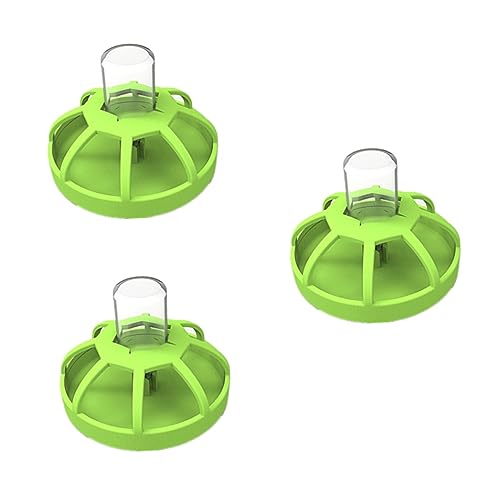NOLITOY 3 piezas bebedores para mascotas de plástico ABS