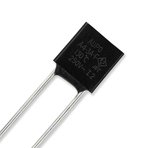 Fusible térmico 130ºC 3A/250V AUPO A4 3A F (5 Unidades)