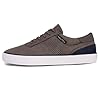 Nautica Men's Classic Lace-Up Boat Shoes Low Top Fashion Sneaker - Stylish and Comfortable Casual Shoe, Grey Navy, 9 UK #1
