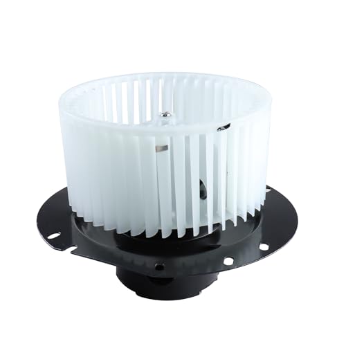 Image of HVAC Blower Motor with Fan - Compatible with E-150 E-250 E-350 E-450 E-550 Econoline 1997-2014 - AC Heater Fan Assembly - Part Number 700022 AC2Z19834A