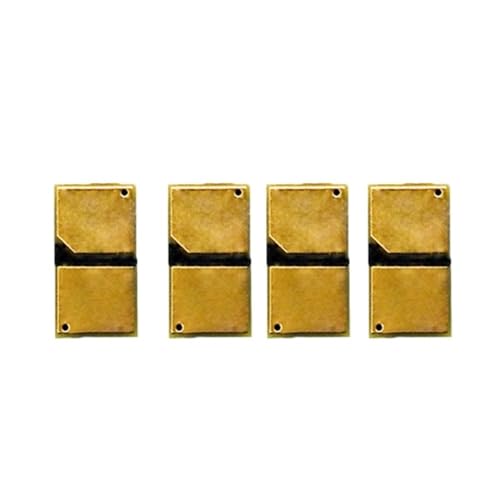 Puce de toner NPG71 pour Canon IR C5535 C5540 C5550 C5560i GPR55 CEXV51 - Lot de 4 pièces