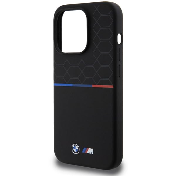 CG MOBILE BMW BMHMP15L22SMPK Cover Rigida per iPhone 15 PRO 6.1, Colore: Nero