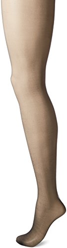 Image of L'eggs Women's Silken Ultra Sheer Run Resist Panty Hose, Jet Black, A