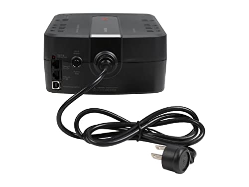 Image of APC Back-UPS 550VA / 330W Battery Backup & Surge Protector, 8 Outlets, RJ45 Ethernet Protection, BE550G Uninterruptible Power Supply for Computers, Wireless Routers, and Home Office Electronics