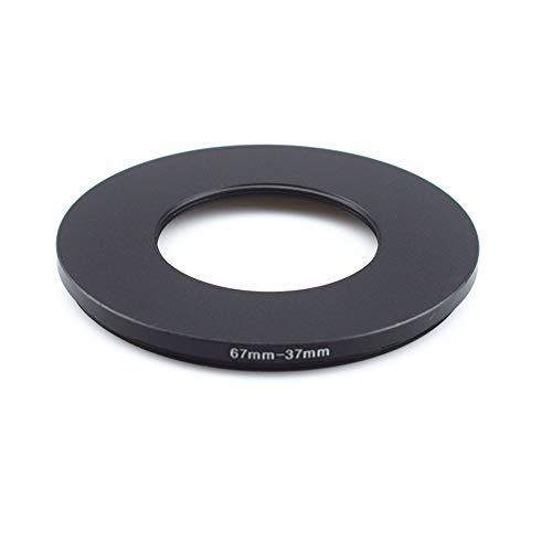 Image of 67mm to 37mm /67mm-37mm Step-Down Ring Filter Adapter for All Brands UV,ND,CPL,Metal Step-Down Ring Adapter