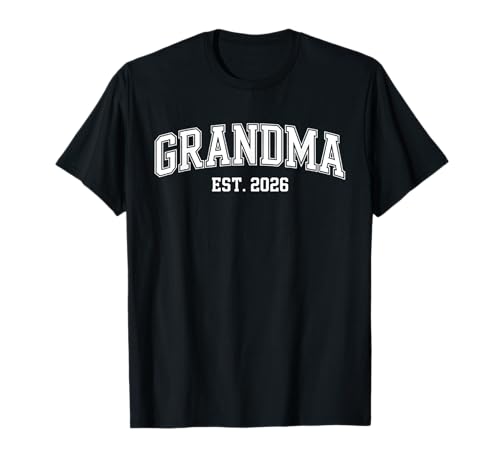Promocionado a la abuela Est. 2026 Grandma Est 2026 Camiseta