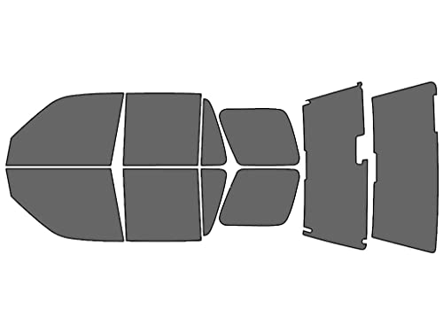 Rvinyl Window Tint Kit Compatible with Honda Cr-V 1997-2001 - Complete Precut Kit - 35%