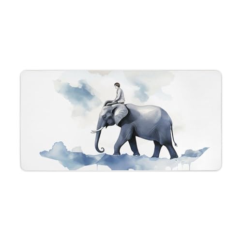 Tapis de souris antidérapant grand format 30x60 cm pour clavier de jeu