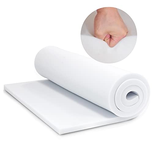 MSS e.K. Schaumstoffplatte Polster Auflage Topper - 200 x 120 x 5 cm - RG27/45