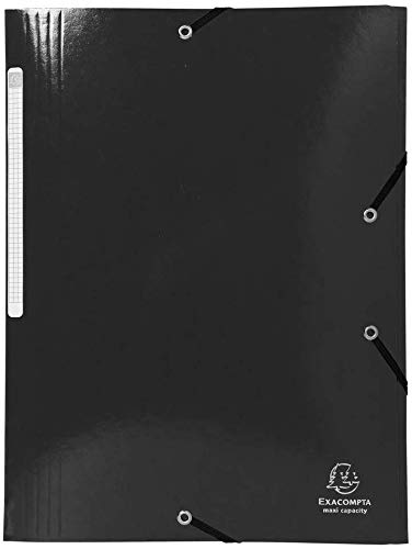 Exacompta A4 �S�����߃t�@�C�� IDERAMA 425gsm 24×32cm ���� �t�����X�� (�u���b�N)