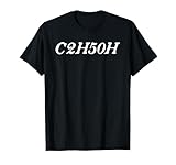Chemical Formula For Vodka Funny Vodka Chemistry T-Shirt