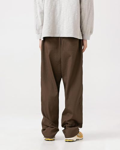 Unisex Relaxed Fit Cargo Pants - Adjustable Waist, Nylon, Lightweight, Casual & Commuter Style3