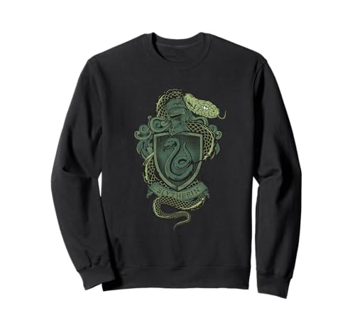 Image of Harry Potter Slytherin Snake Crest Sweatshirt
