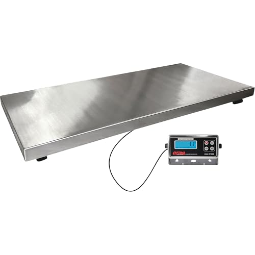 Optima Scale Digital Vet Scale- 1000-Lb Cap 0.2-Lb Display Increments