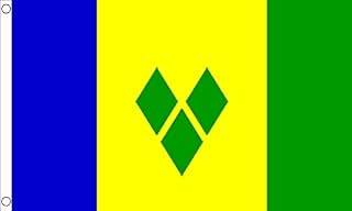 FlagSuperstore Saint Vincent Flag 5 x 3 FT - 100% Polyester With Eyelets