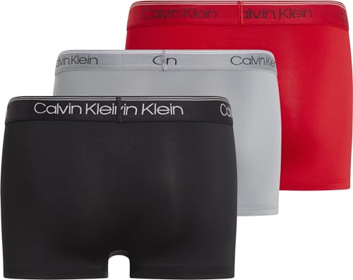 Image of Calvin Klein Men`s Microfiber Stretch Boxer Briefs 3 Pack