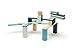 24 Piece Tegu Magnetic Wooden Block Set, Blues, 1-99 years old