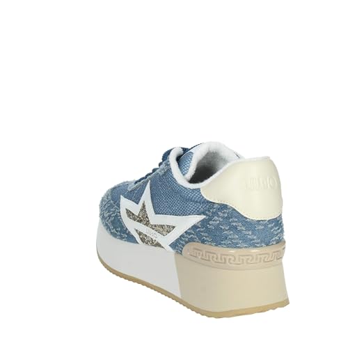 Baskets à plateforme Liu Jo Dreamy 03 en cuir premium finitions luxe