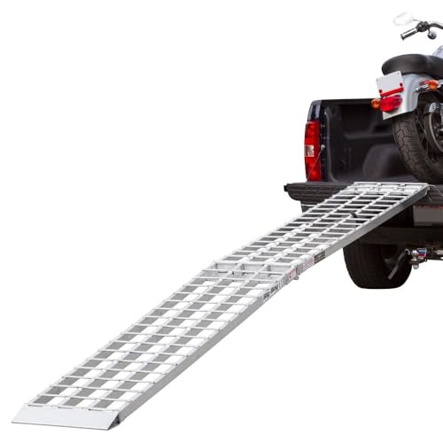 Rampa para motocicleta plegable de aluminio 120 pulgadas miniatura 7