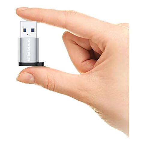 SIMMAX USB C Female to USB Male Adapter USB C Female to A Male Charger Adapter Cover