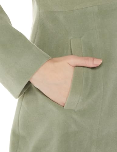 Image of Qube By Fort Collins Women's Knitted Hip Length Tweed Blazer - Stylish, Versatile, And Elegant For Office Or Casual Wear