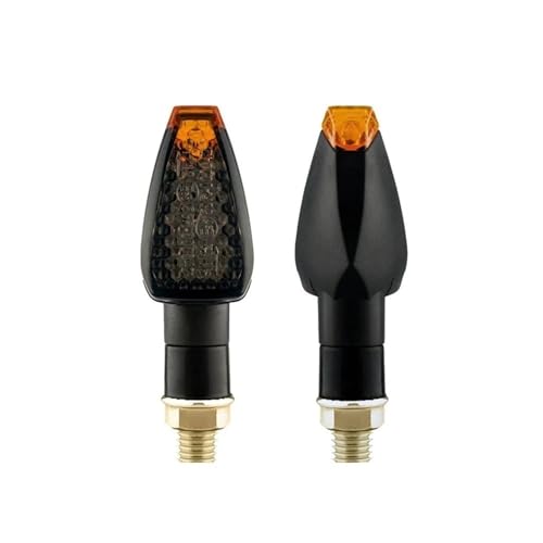 Clignotant de pour moto M10 ambre étanche double tension 12V 24V
