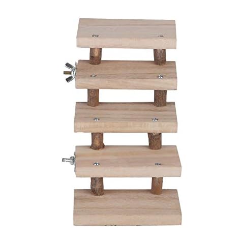 GOTOTOP 5 Schichten Naturholz Hamster Leiter Cover